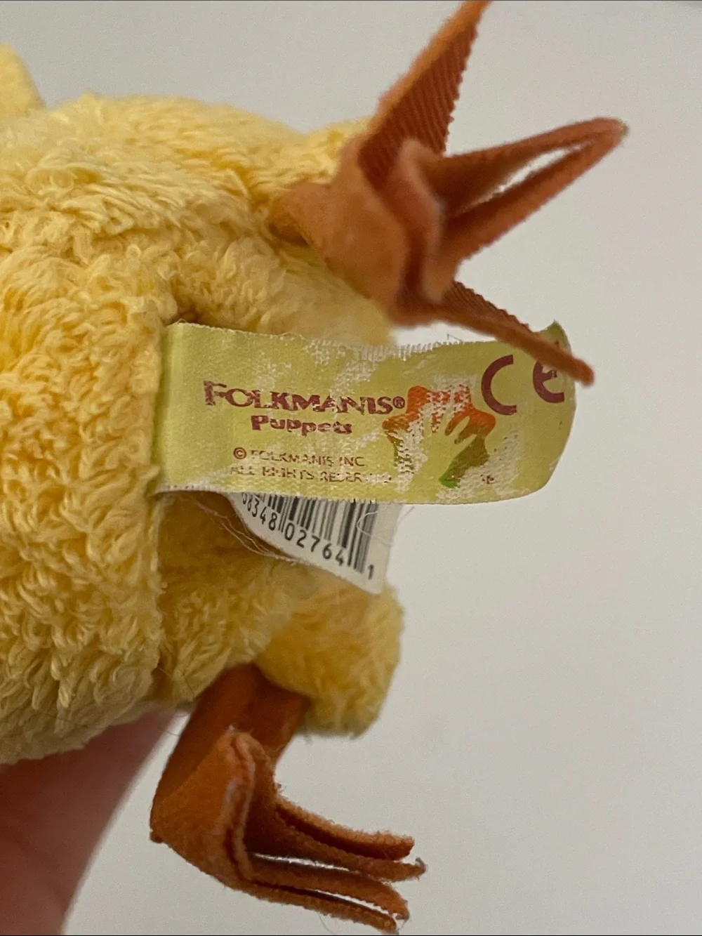 Folkmanis Puppets Mini Duckling Finger Puppet